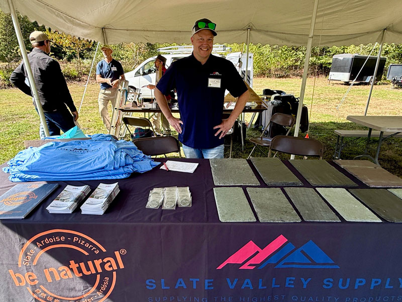 Slate Valley Supply and be natural slate company at the SRCA 20th Anniversary conference, September 26-27, near Grove City, PA.